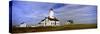 Lighthouse on a Landscape, Dungeness Lighthouse, Dungeness Spit, Olympic Peninsula-null-Stretched Canvas