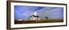 Lighthouse on a Landscape, Dungeness Lighthouse, Dungeness Spit, Olympic Peninsula-null-Framed Photographic Print