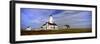 Lighthouse on a Landscape, Dungeness Lighthouse, Dungeness Spit, Olympic Peninsula-null-Framed Photographic Print