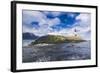 Lighthouse on an Island in the Beagle Channel, Ushuaia, Tierra Del Fuego, Argentina, South America-Michael Runkel-Framed Photographic Print