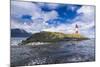 Lighthouse on an Island in the Beagle Channel, Ushuaia, Tierra Del Fuego, Argentina, South America-Michael Runkel-Mounted Photographic Print