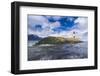 Lighthouse on an Island in the Beagle Channel, Ushuaia, Tierra Del Fuego, Argentina, South America-Michael Runkel-Framed Photographic Print