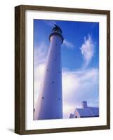 Lighthouse on Bermuda-Dennis Degnan-Framed Photographic Print