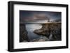 Lighthouse on Cliffs-Grzegorz Wanowicz-Framed Photographic Print