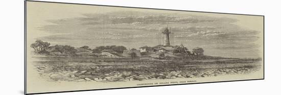 Lighthouse on Colaba Point, Near Bombay-null-Mounted Giclee Print