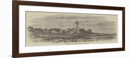 Lighthouse on Colaba Point, Near Bombay-null-Framed Giclee Print