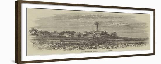 Lighthouse on Colaba Point, Near Bombay-null-Framed Giclee Print