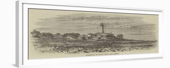 Lighthouse on Colaba Point, Near Bombay-null-Framed Giclee Print