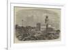Lighthouse on Kennery Island, Near Bombay-null-Framed Giclee Print