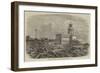 Lighthouse on Kennery Island, Near Bombay-null-Framed Giclee Print