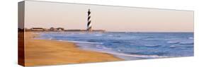 Lighthouse on the Beach, Cape Hatteras Light, Hatteras Island, North Carolina, USA-null-Stretched Canvas