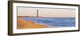 Lighthouse on the Beach, Cape Hatteras Light, Hatteras Island, North Carolina, USA-null-Framed Photographic Print