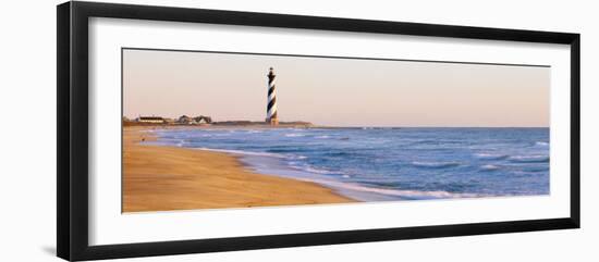 Lighthouse on the Beach, Cape Hatteras Light, Hatteras Island, North Carolina, USA-null-Framed Photographic Print