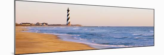 Lighthouse on the Beach, Cape Hatteras Light, Hatteras Island, North Carolina, USA-null-Mounted Photographic Print