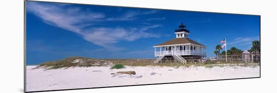 Lighthouse on the Beach, Port Boca Grande Lighthouse, Gasparilla Island State Park-null-Mounted Premium Photographic Print