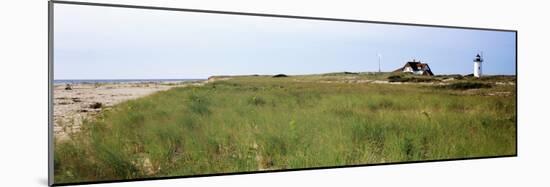 Lighthouse on the Beach, Race Point Light, Provincetown, Cape Cod, Barnstable County-null-Mounted Photographic Print