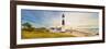 Lighthouse on the Coast, Big Sable Point Lighthouse, Lake Michigan, Ludington, Mason County-null-Framed Photographic Print