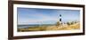 Lighthouse on the Coast, Big Sable Point Lighthouse, Lake Michigan, Ludington, Mason County-null-Framed Photographic Print