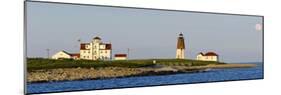 Lighthouse on the Coast, Point Judith Lighthouse, Narragansett Bay, Washington County-null-Mounted Photographic Print
