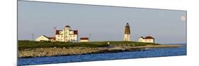 Lighthouse on the Coast, Point Judith Lighthouse, Narragansett Bay, Washington County-null-Mounted Photographic Print