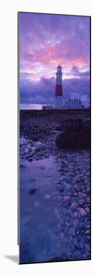 Lighthouse on the Coast, Portland Bill Lighthouse, Portland Bill, Dorset, England-null-Mounted Photographic Print