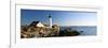 Lighthouse on the Coast, Portland Head Lighthouse, Ram Island Ledge Light, Portland-null-Framed Photographic Print