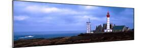 Lighthouse on the Coast, Saint Mathieu Lighthouse, Finistere, Brittany, France-null-Mounted Photographic Print