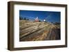 Lighthouse on the Rock Pemaquid Point Maine-George Oze-Framed Photographic Print