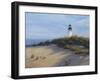 Lighthouse on the Shore-Vivien Rhyan-Framed Premium Giclee Print