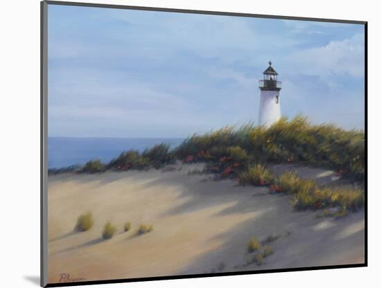 Lighthouse on the Shore-Vivien Rhyan-Mounted Art Print