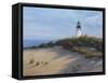 Lighthouse on the Shore-Vivien Rhyan-Framed Stretched Canvas