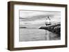 Lighthouse on Top of a Rocky Island in Maine-Stuart Monk-Framed Photographic Print