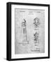 Lighthouse Patent-Cole Borders-Framed Art Print