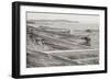 Lighthouse Path BW-Dana Styber-Framed Photographic Print