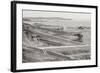 Lighthouse Path BW-Dana Styber-Framed Photographic Print