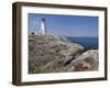 Lighthouse, Peggy's Cove, Nova Scotia, Canada, North America-Ethel Davies-Framed Photographic Print