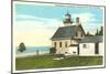 Lighthouse, Peninsula State Park, Wisconsin-null-Mounted Art Print