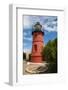 Lighthouse, Peninsula Valdez (Peninsula Valdes), UNESCO World Heritage Site-Michael Runkel-Framed Photographic Print