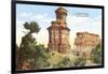 Lighthouse Rock, Palo Duro Park, Texas-null-Framed Art Print