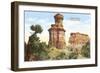 Lighthouse Rock, Palo Duro Park, Texas-null-Framed Art Print