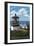 Lighthouse Scene - Oregon Coast-Lantern Press-Framed Art Print