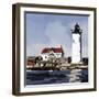 Lighthouse Scene VI-Emily Kalina-Framed Art Print