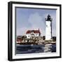 Lighthouse Scene VI-Emily Kalina-Framed Art Print