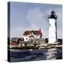 Lighthouse Scene VI-Emily Kalina-Stretched Canvas