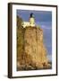 Lighthouse Split Rock Lighthouse and Lake Superior-null-Framed Photographic Print