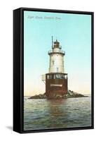 Lighthouse, Stamford, Connecticut-null-Framed Stretched Canvas