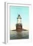 Lighthouse, Stamford, Connecticut-null-Framed Art Print