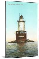 Lighthouse, Stamford, Connecticut-null-Mounted Art Print