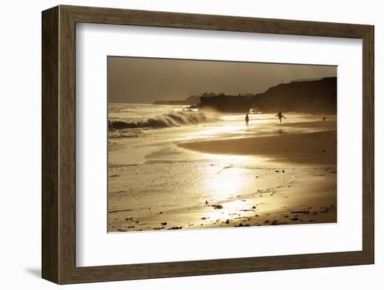 Lighthouse State Beach, Santa Cruz, California, United States of America, North America-Richard Cummins-Framed Photographic Print