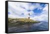 Lighthouse , the Beagle Channel, Ushuaia, Tierra Del Fuego, Argentina, South America-Michael Runkel-Framed Stretched Canvas